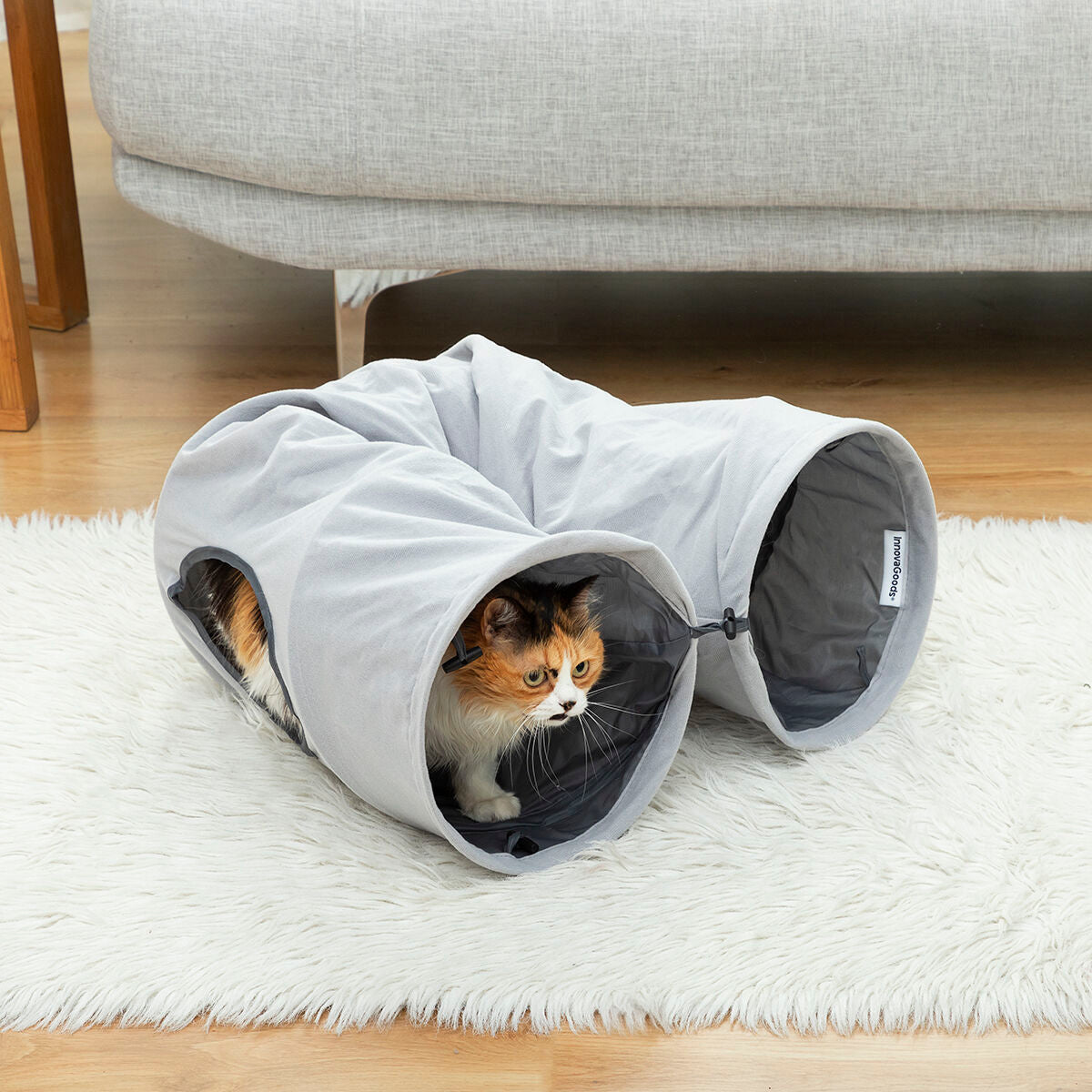 Túnel plegable para gatos